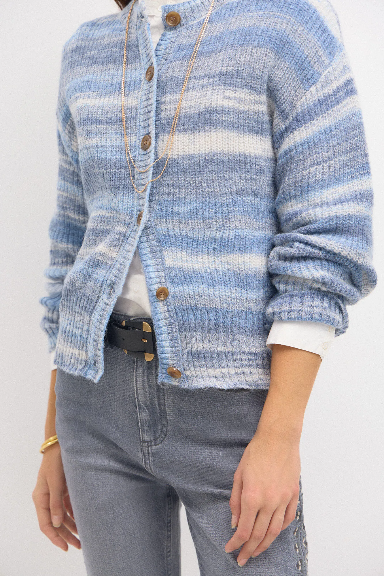 Hoss Intropia Teresa. Chaqueta space dye