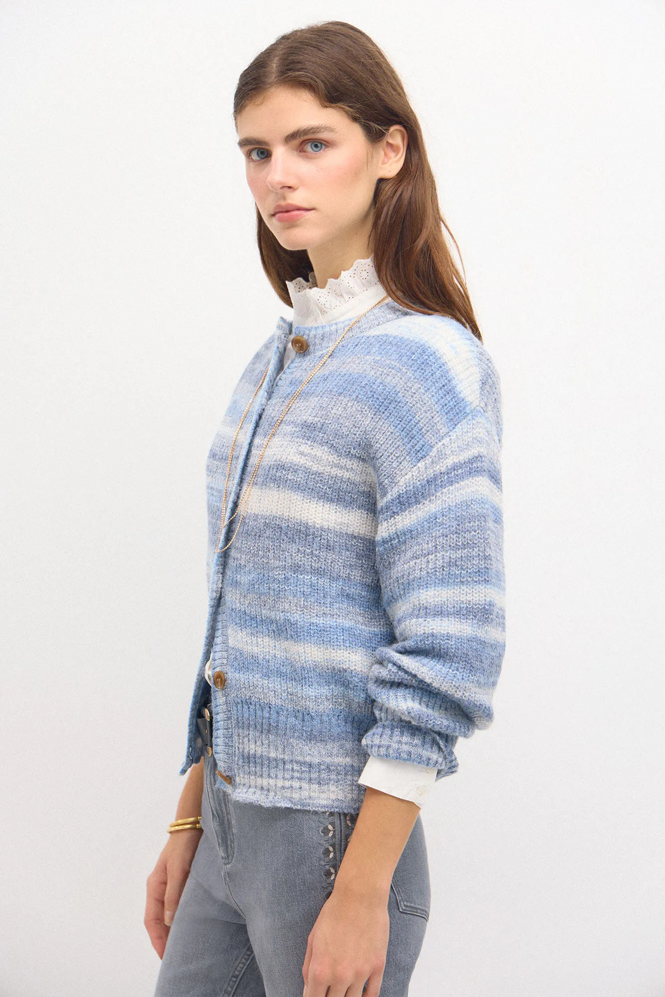 Hoss Intropia Teresa. Chaqueta space dye
