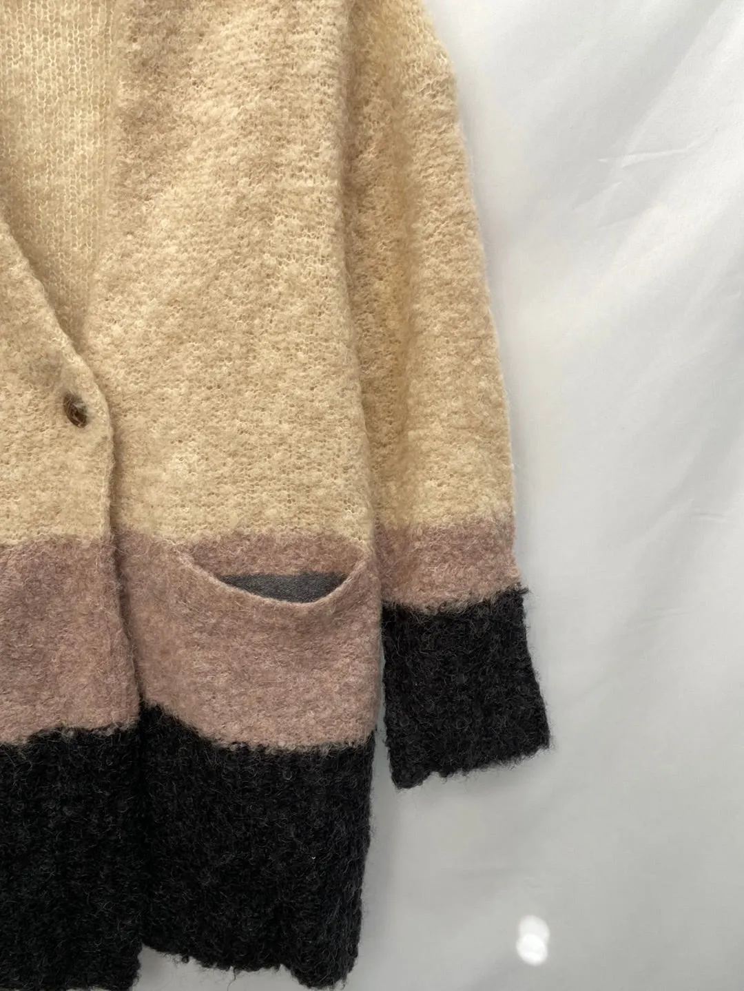 HOSS INTROPIA.Abrigo/cardigan Lana T.s