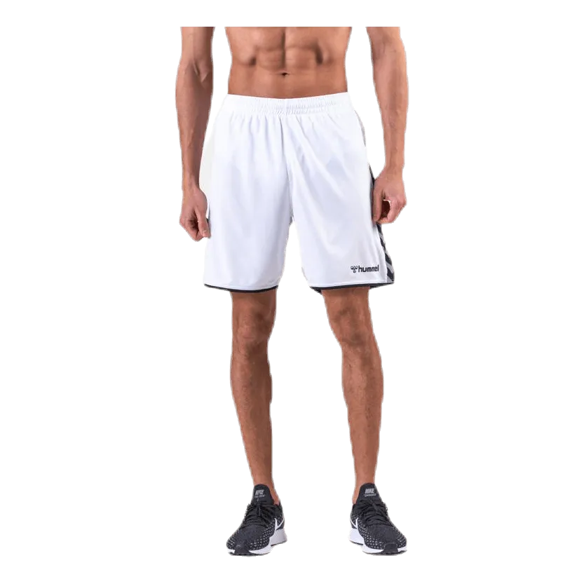 Hummel Authentic Poly Shorts White