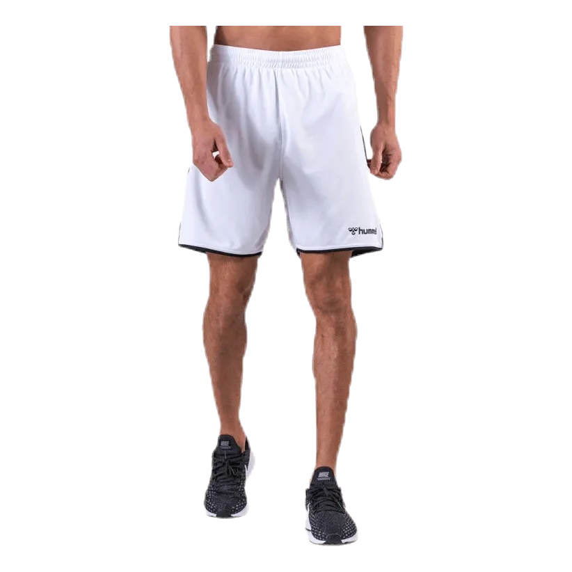 Hummel Authentic Poly Shorts White