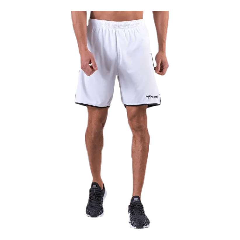 Hummel Authentic Poly Shorts White