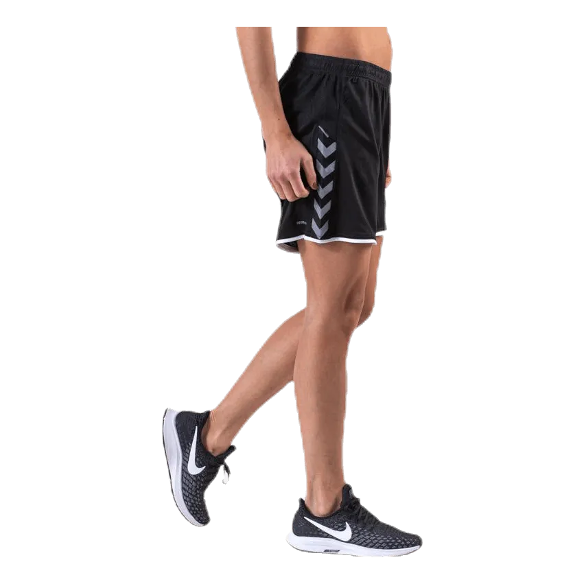 Hummel Authentic Poly Shorts White/Black