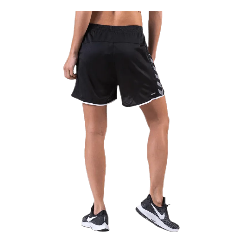 Hummel Authentic Poly Shorts White/Black