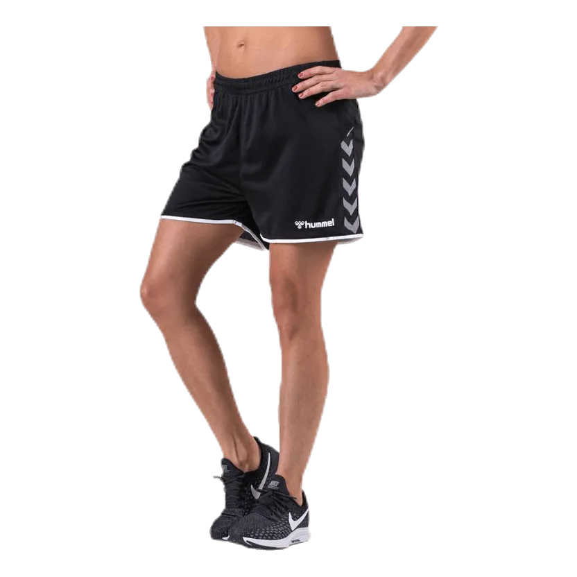 Hummel Authentic Poly Shorts White/Black