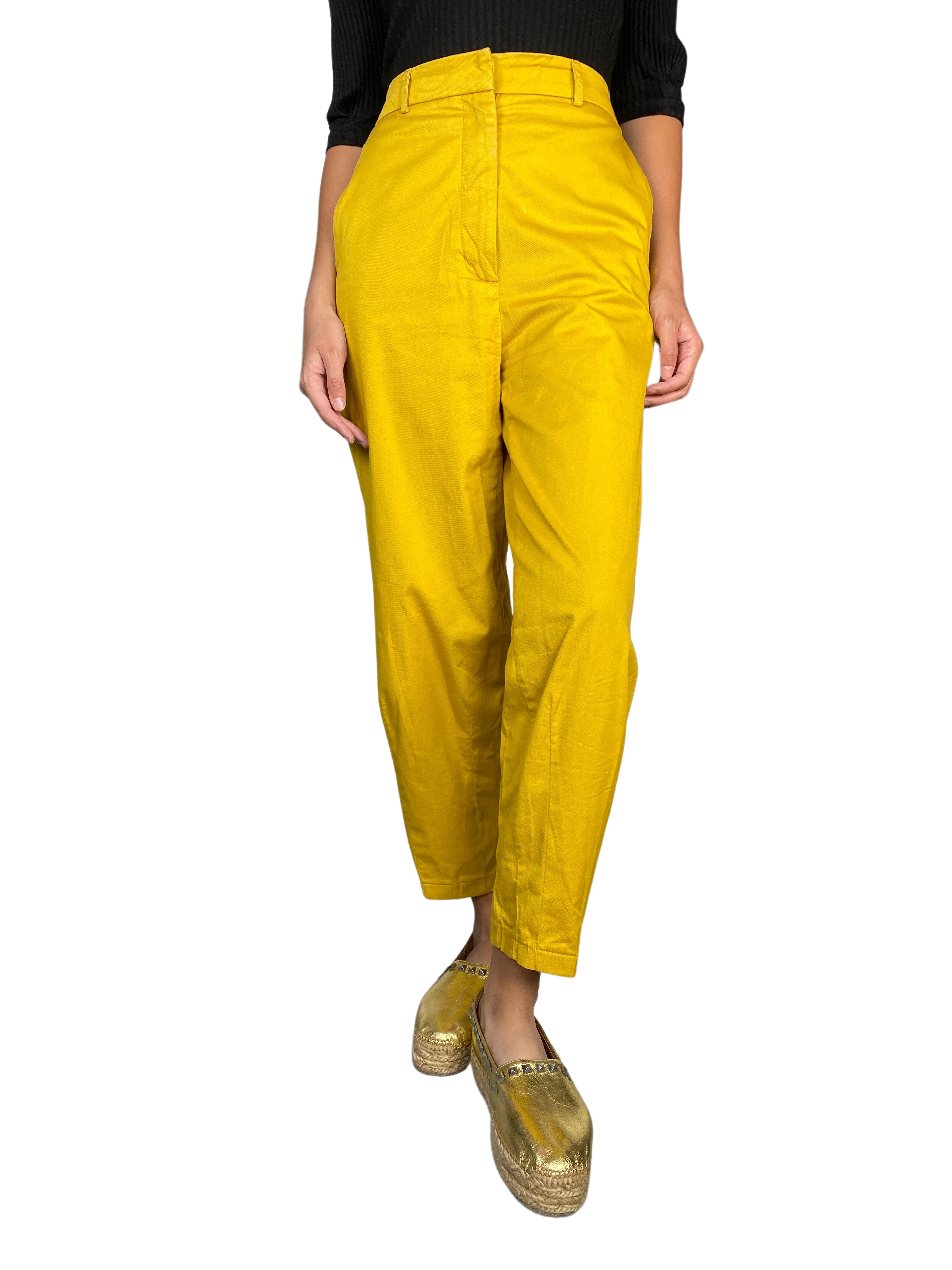 JAZMIN CHEBAR Pantalón Amarillo