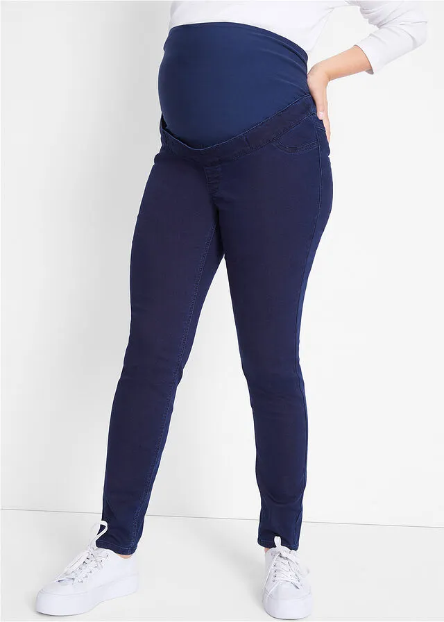 Jeggings térmicos premamá denim negro