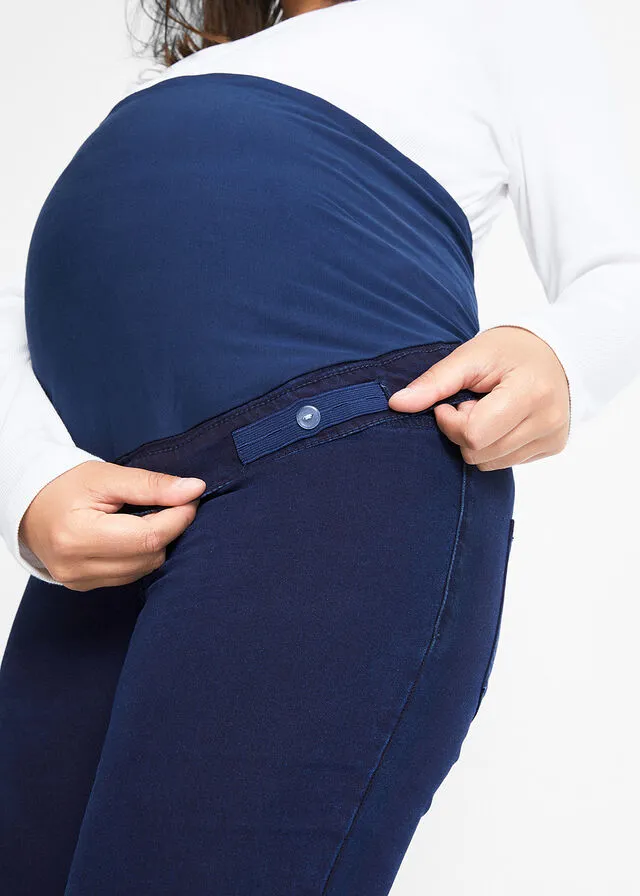 Jeggings térmicos premamá denim negro