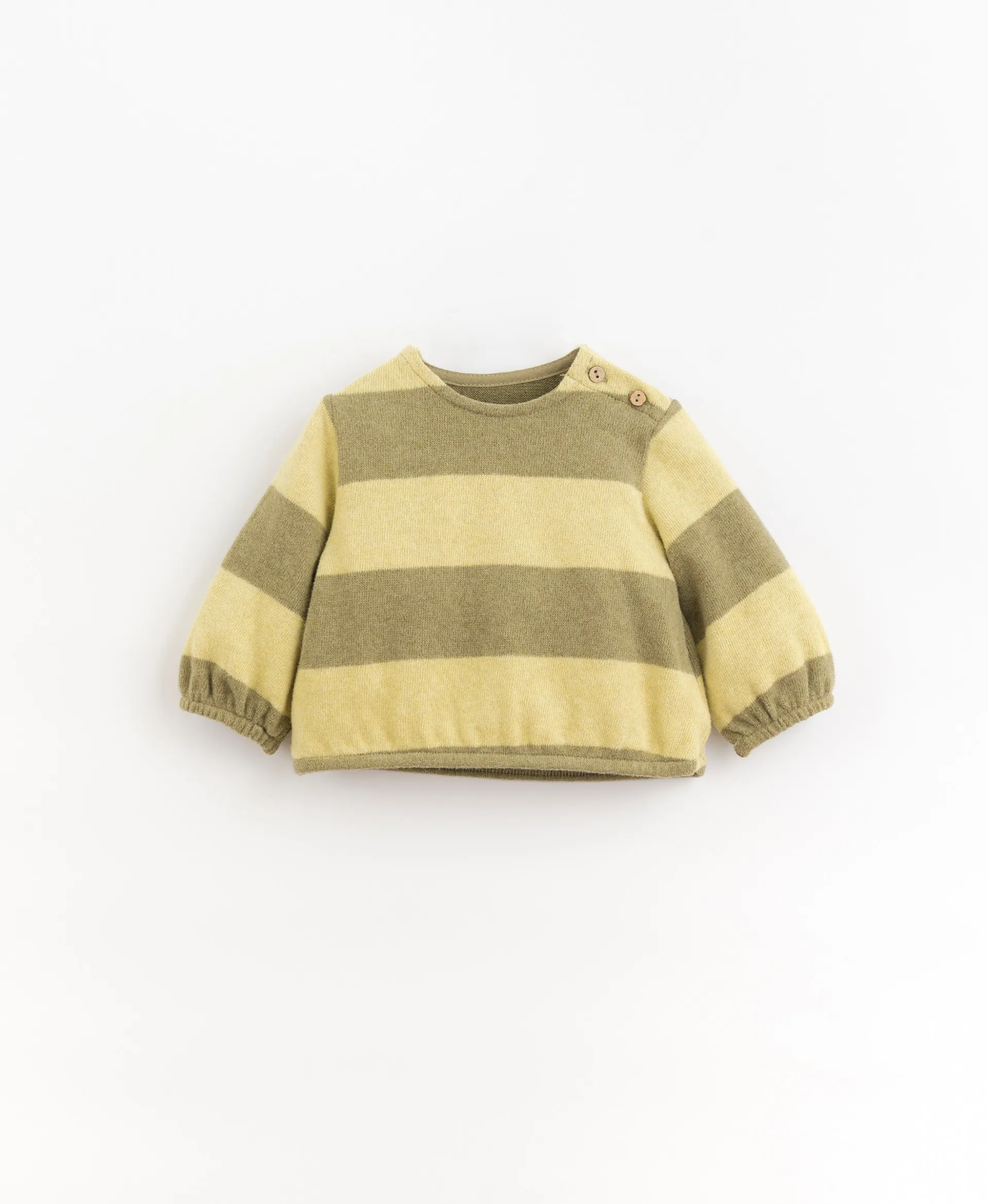 Jersey de punto con estampado de rayas anchas | Organic Care