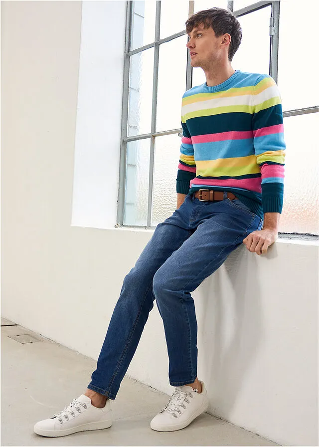 Jersey Multicolor de rayas horizontales