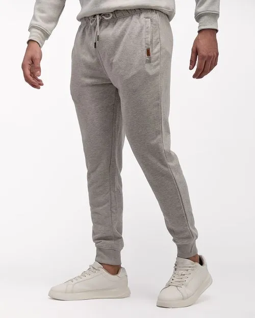 Jogger Hombre Alberto Core Gris Fit Poly