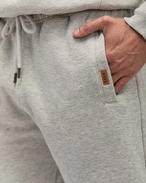 Jogger Hombre Juan Core Gris Fit Poly Htr