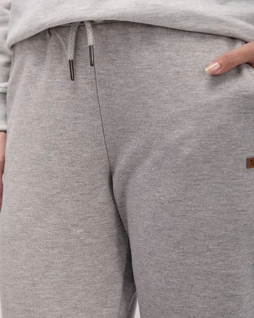 Jogger Mujer Teresa Core Gris Fit Poly