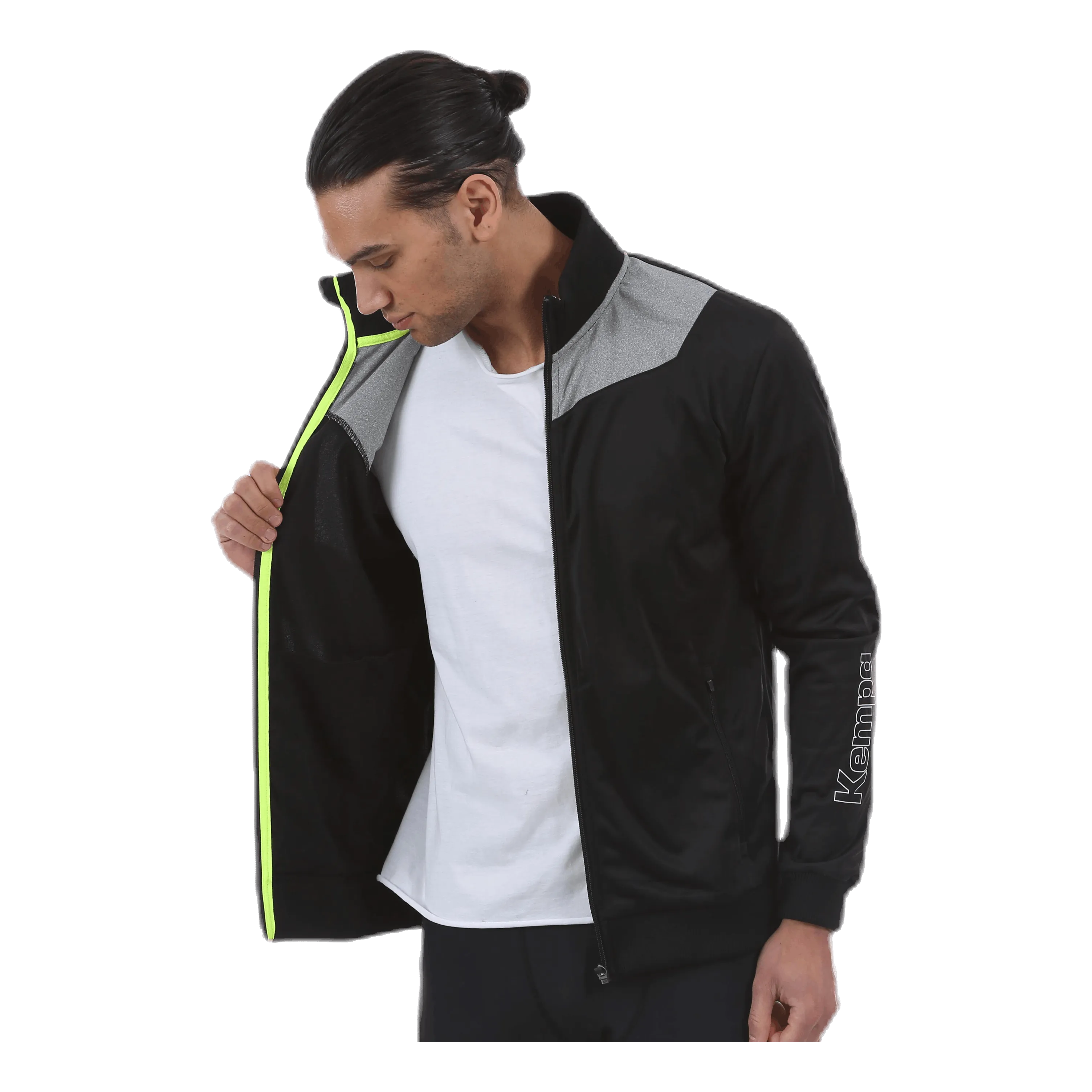 Kempa Core 2.0 Poly Jacket Black/Grey