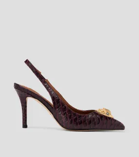 Kurt Geiger Zapatillas Slingback Belgravia con tacón alto delgado Mujer