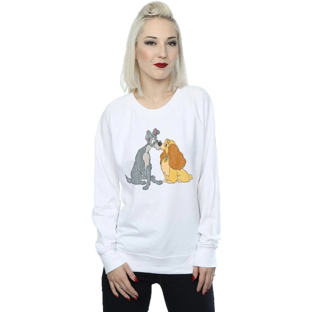 Lady And The Tramp Distressed Kiss