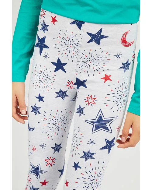 Legging Jovencita Mirella Niquel Poly Htr