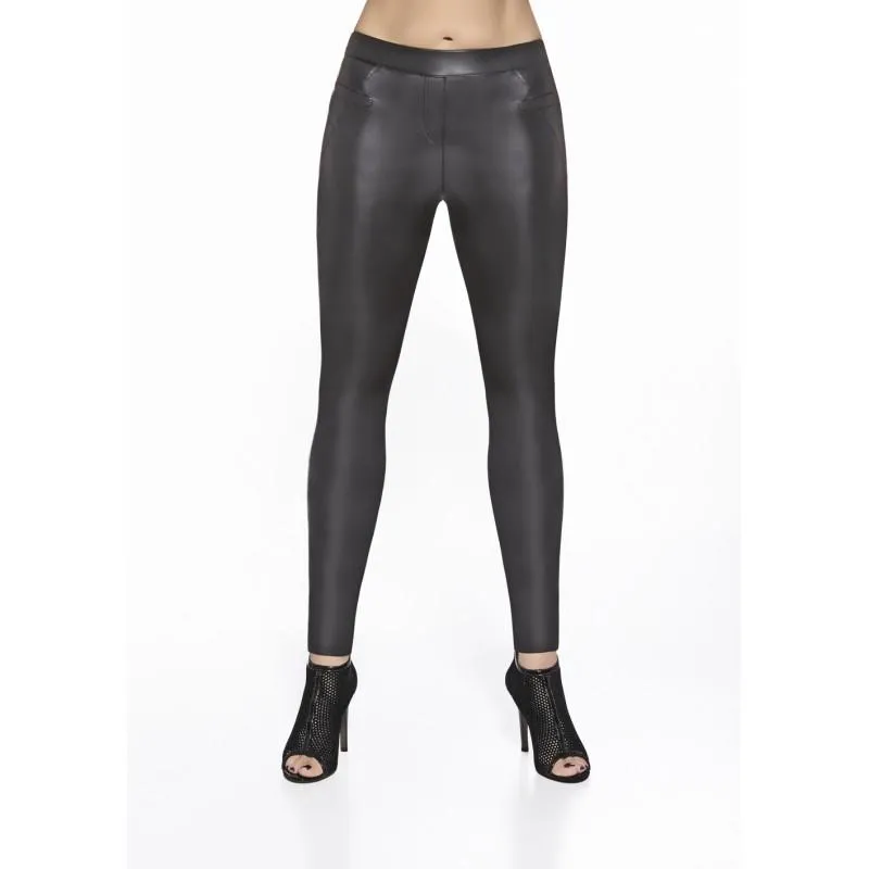 Leggings brillantes efecto vinilo