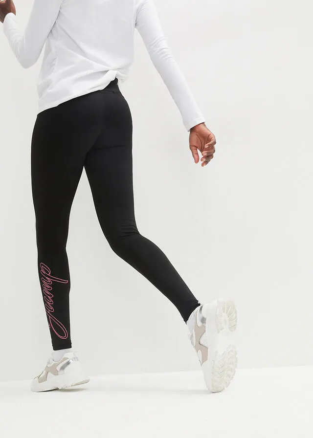 Leggings deportivos térmicos de Maite Kelly, nivel 3 Negro