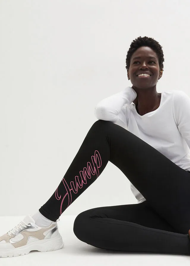 Leggings deportivos térmicos de Maite Kelly, nivel 3 Negro