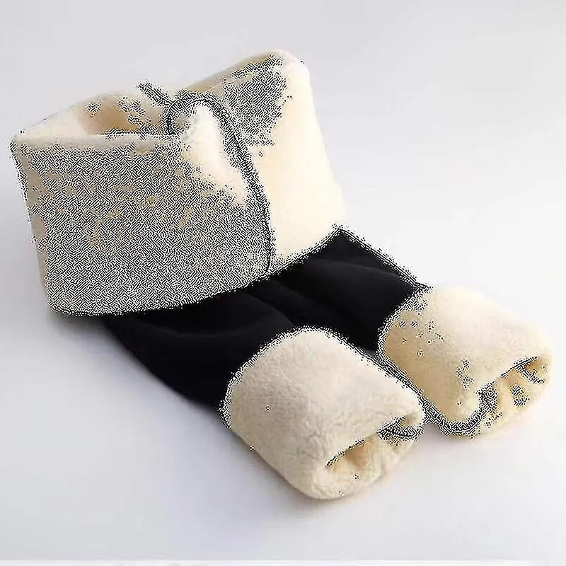 Leggings forrados de vellón Winter Sherpa para mujer, leggings de cachemira gruesos elásticos de cintura alta Pantalones térmico