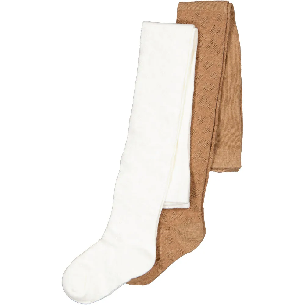 Leotardos para niña Tela elástica  Pack de 2