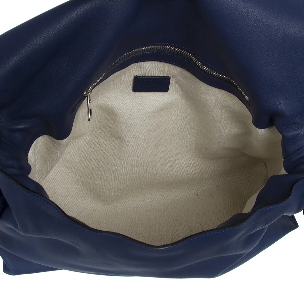 Loewe Bolso Flamenco Flap Azul