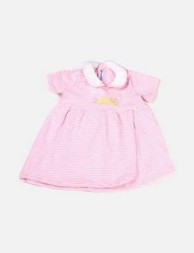 Mayoral Vestido bicolor estampado rayas