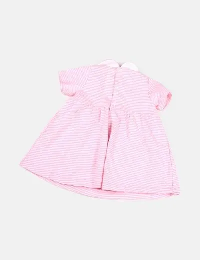 Mayoral Vestido bicolor estampado rayas