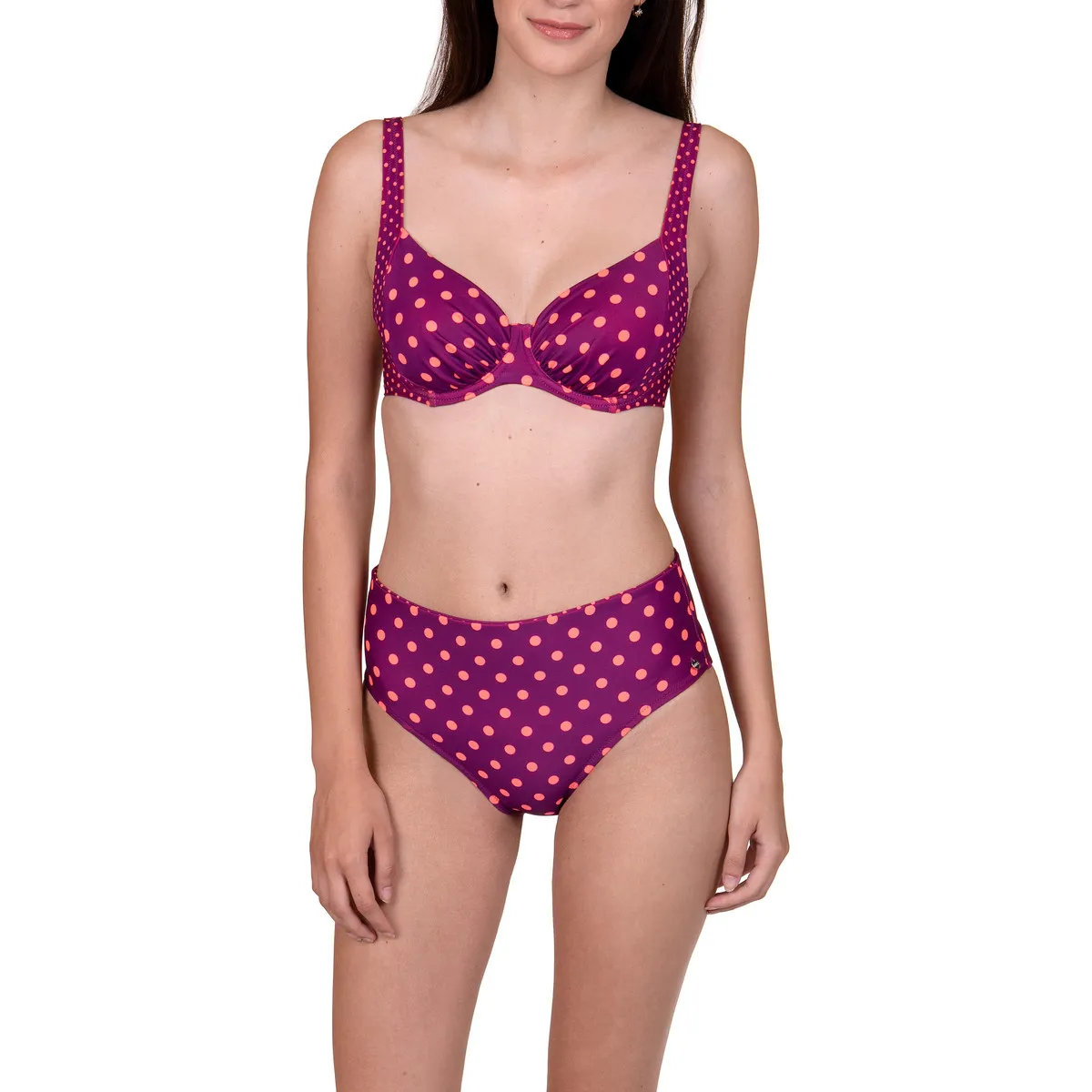 Medias de traje baño cintura alta ajustables Linosa