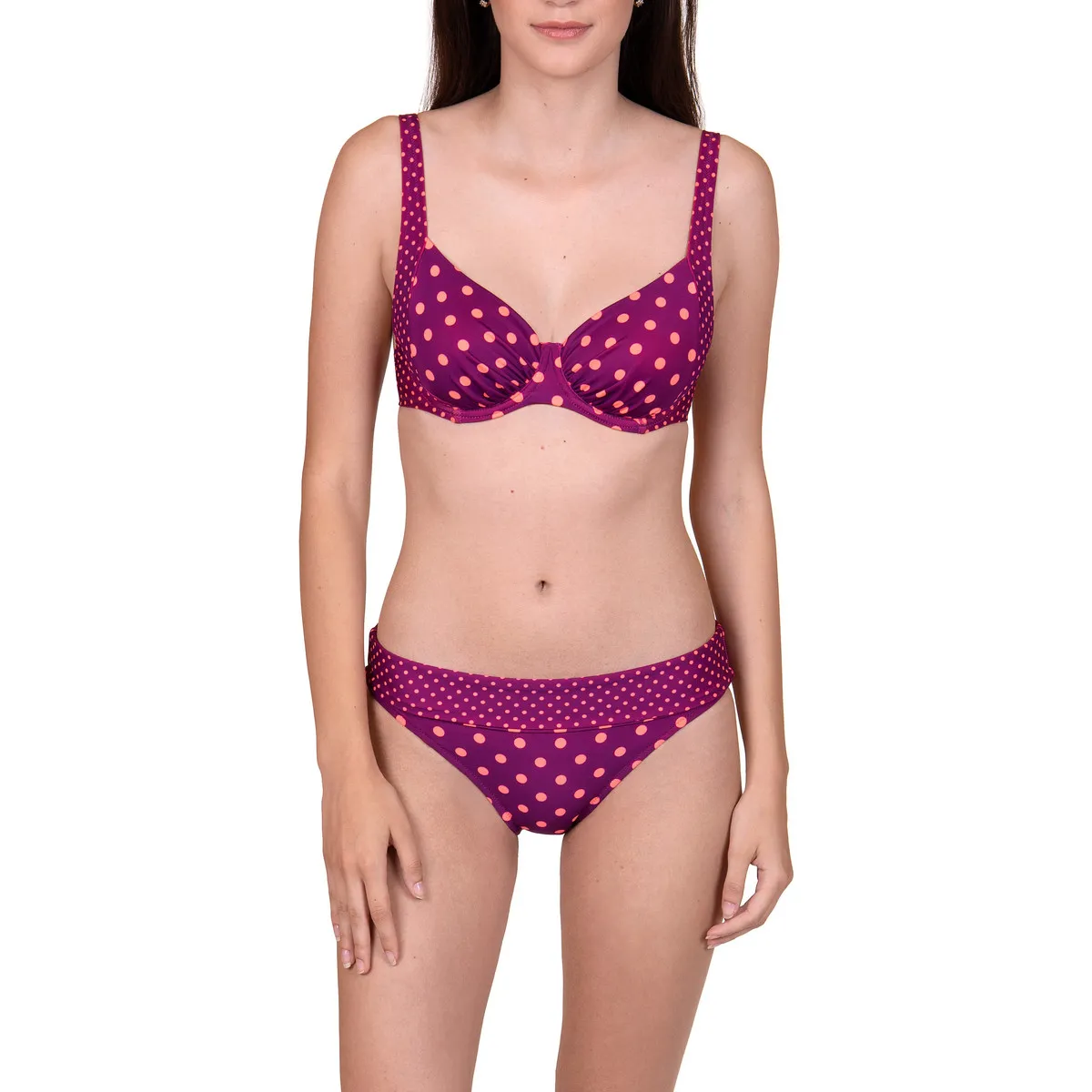 Medias de traje baño cintura alta ajustables Linosa