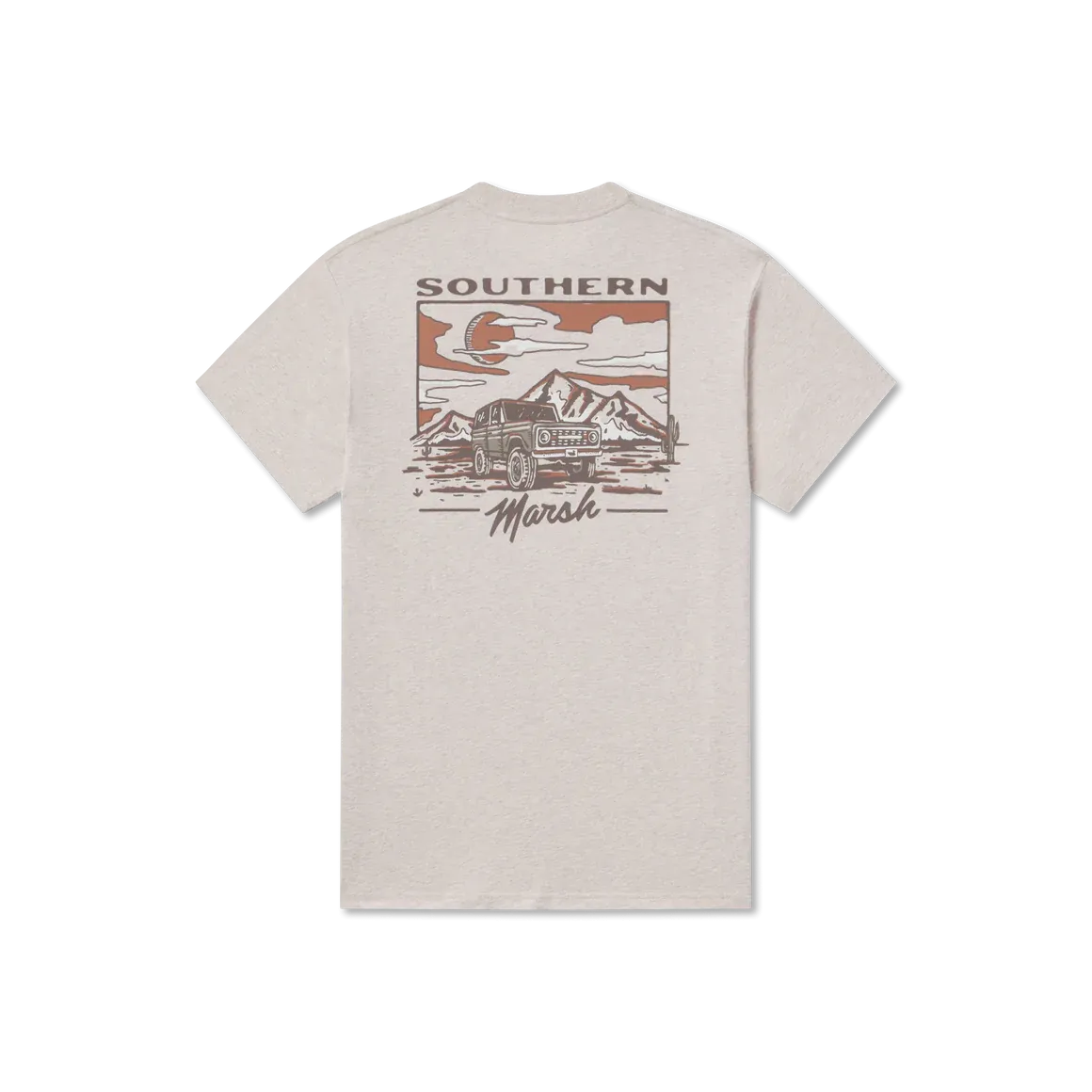 MEN'S SOUTHERN MARSH HIGH DESERT RODEO TSHIRT IN WASHED OATMEAL