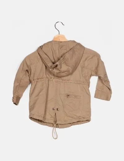 MINI POINT Cazadora camel básica