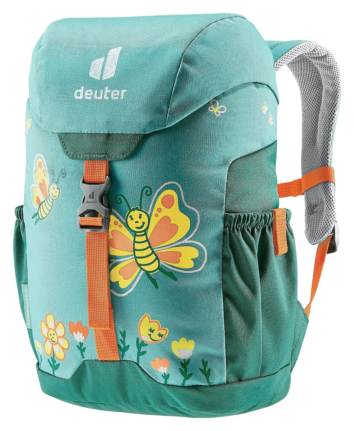 MOCHILA DEUTER SCHMUSEBäR  DUST BLUE/ALPINE GREEN  KID´S