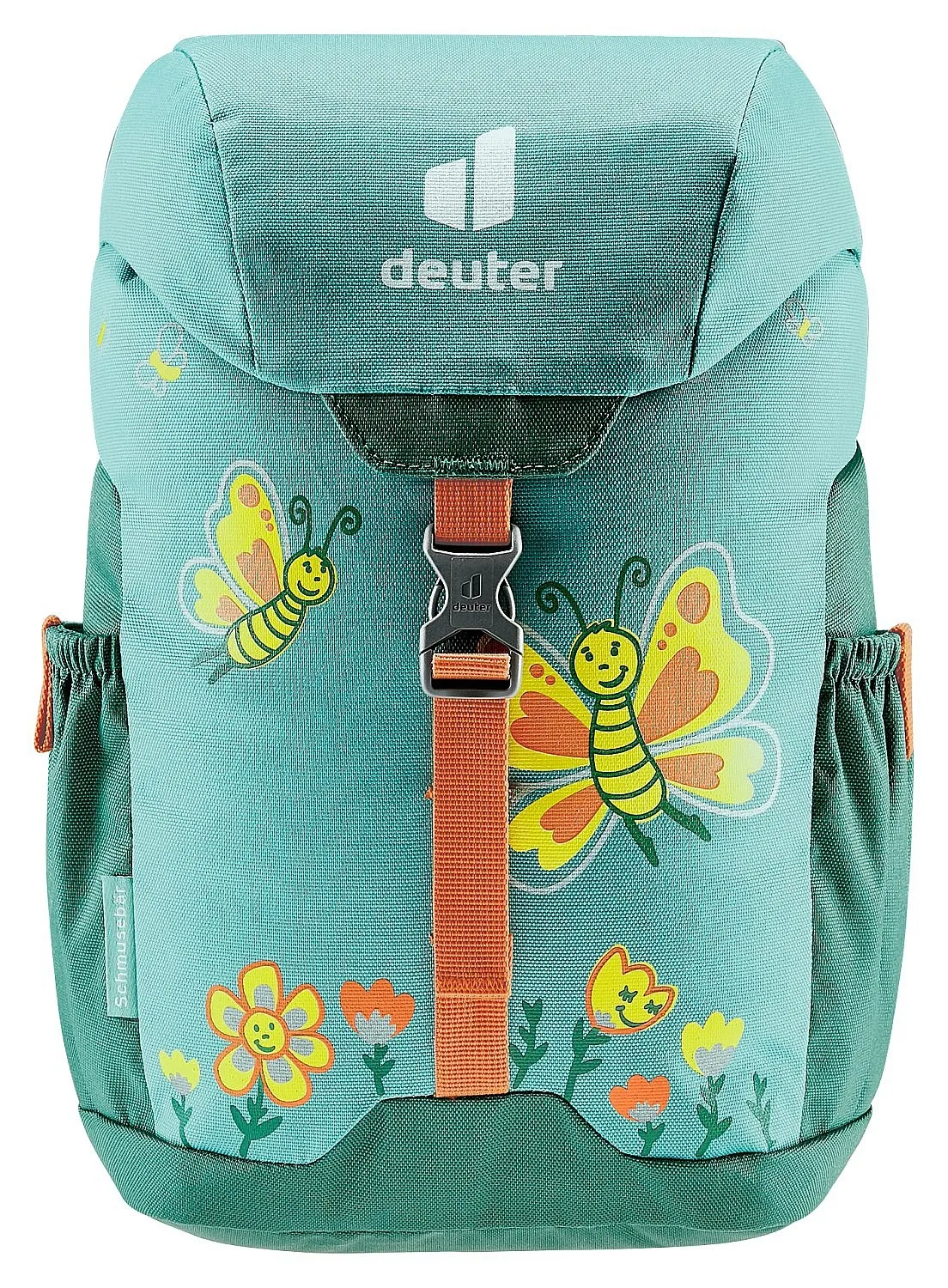 MOCHILA DEUTER SCHMUSEBäR  DUST BLUE/ALPINE GREEN  KID´S