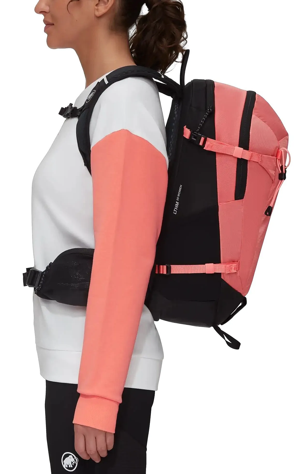 MOCHILA MAMMUT LITHIUM 20  SALMON/BLACK  WOMEN´S