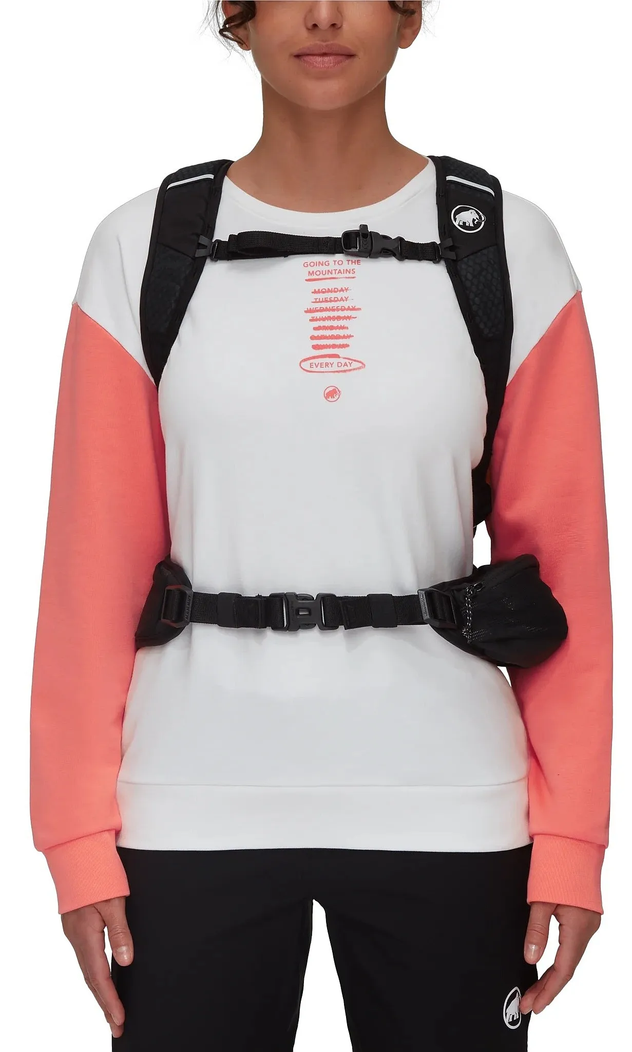 MOCHILA MAMMUT LITHIUM 20  SALMON/BLACK  WOMEN´S