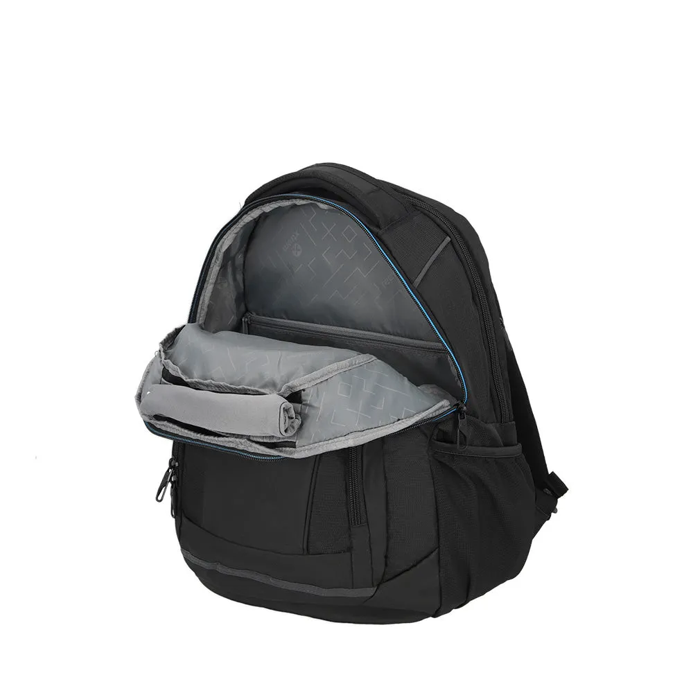 Mochila para laptop hombre Brooklyn 16'' negra/azul