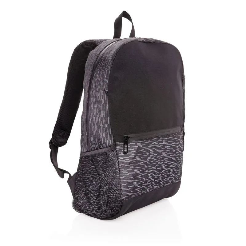 Mochila para portátil promocional reflectante con trazador AWARE ™
