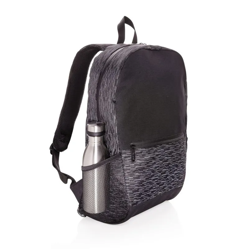 Mochila para portátil promocional reflectante con trazador AWARE ™