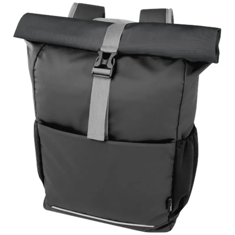Mochila personalizada para bicicleta enrollable eco Aqua