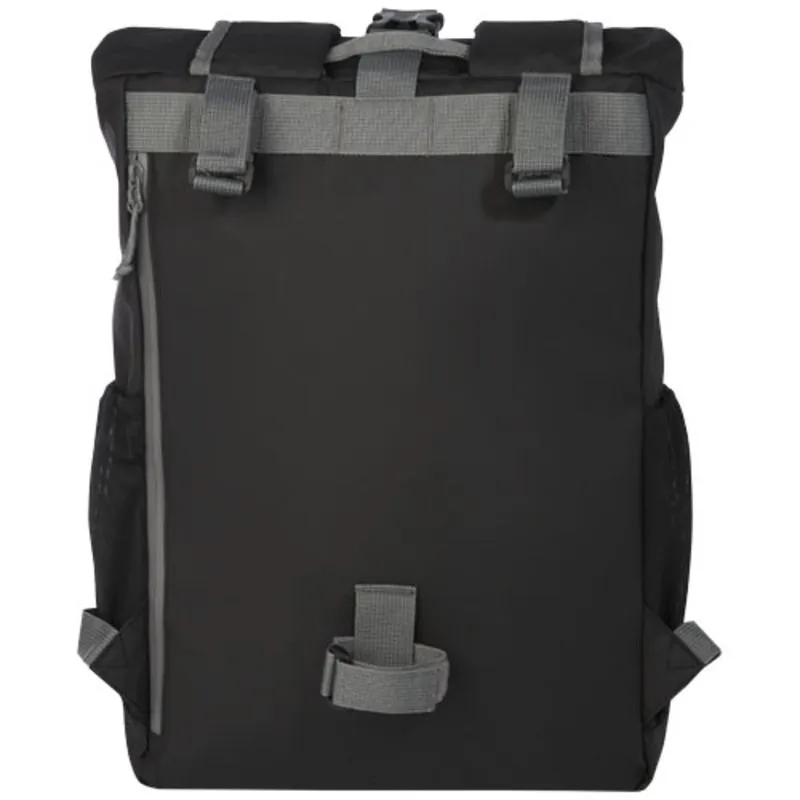 Mochila personalizada para bicicleta enrollable eco Aqua