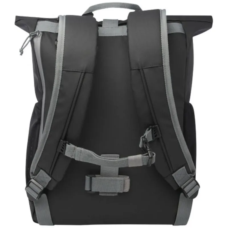 Mochila personalizada para bicicleta enrollable eco Aqua