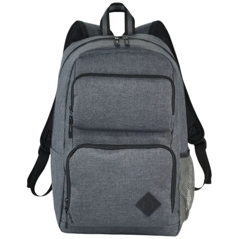 Mochila promocional para portátil de 15' Deluxe Graphite