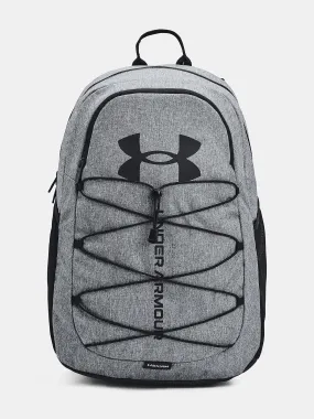 mochila Under Armour Hustle Sport - Pitch Gray Medium Heather/Black