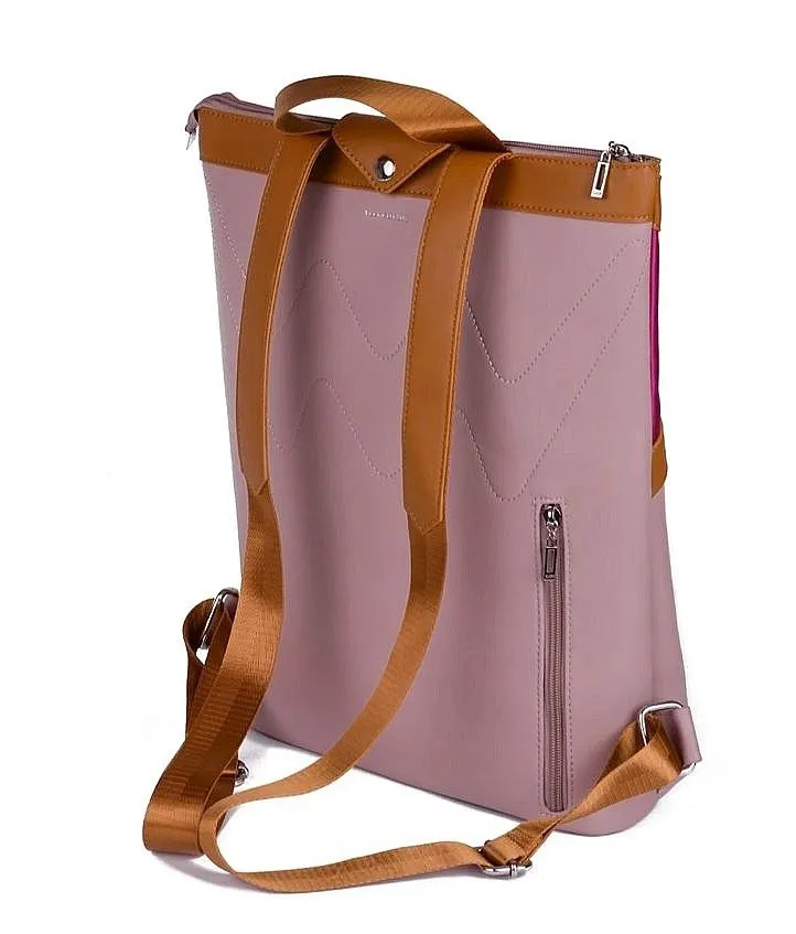 MOCHILA VUCH VANDA  LIGHT PINK/BROWN  WOMEN´S