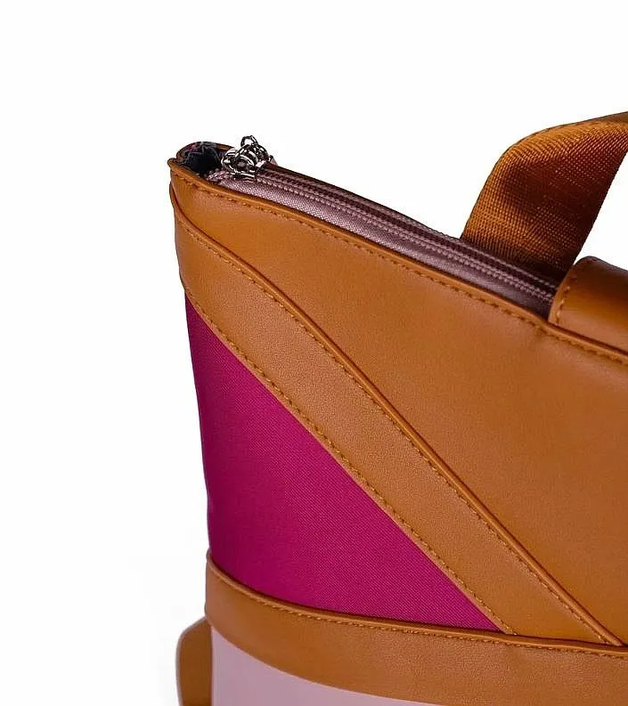 MOCHILA VUCH VANDA  LIGHT PINK/BROWN  WOMEN´S