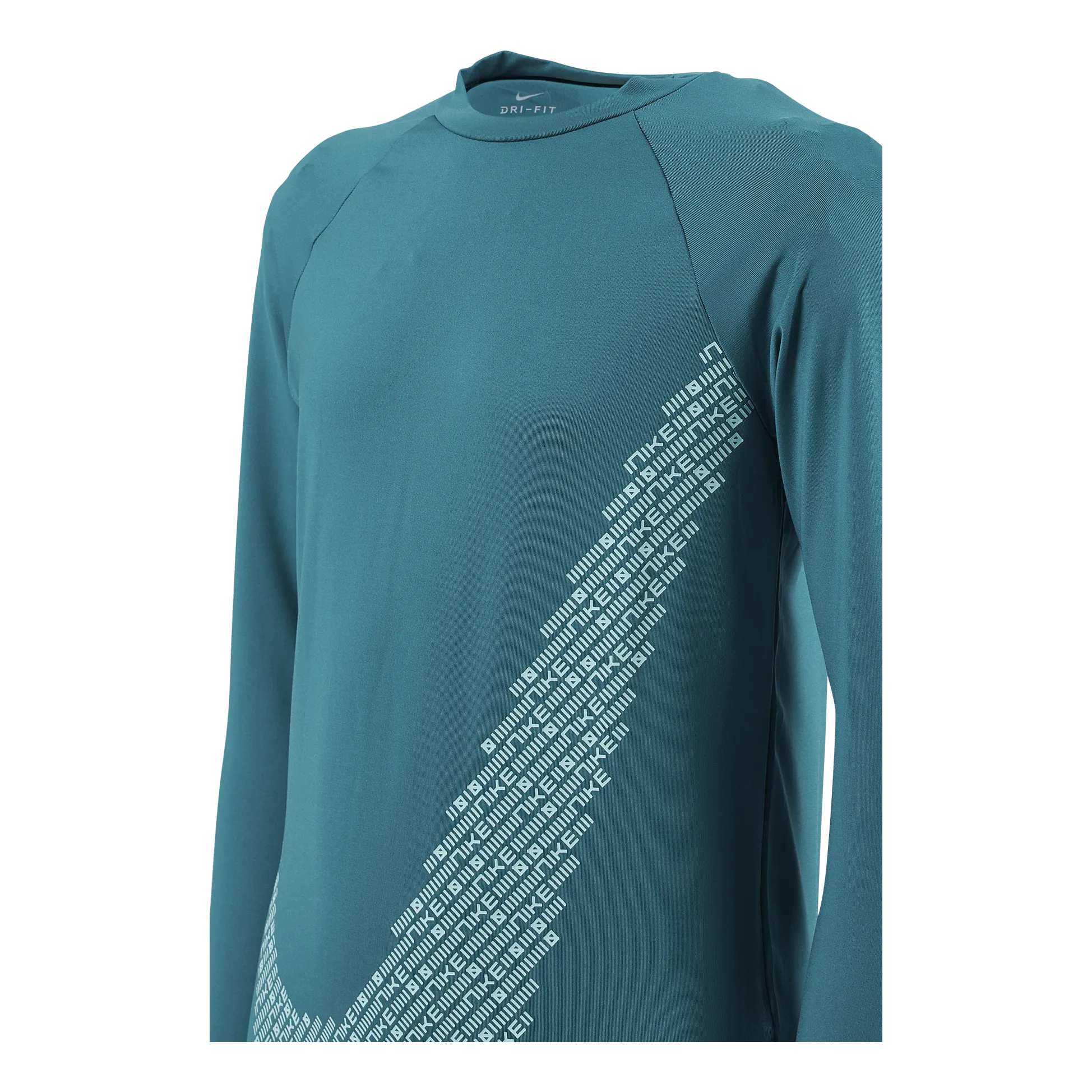 Natación Nike Nike Matrix Swoosh Long Sleeve Bright Spruce