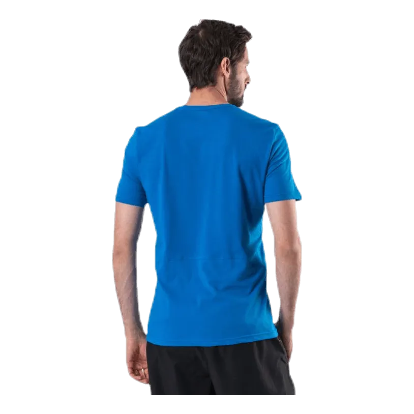 Newline Cotton/Poly Tee Blue