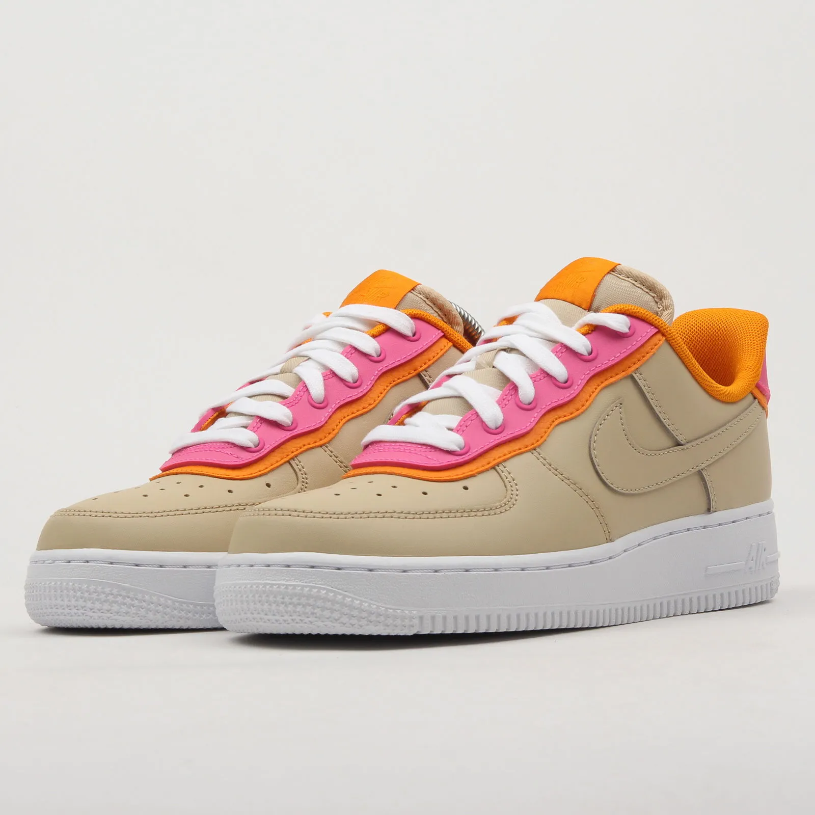 NIKE AIR FORCE 1 LOW '07 SE ''DOUBLE LAYER  DESERT FUCHSIA'' W